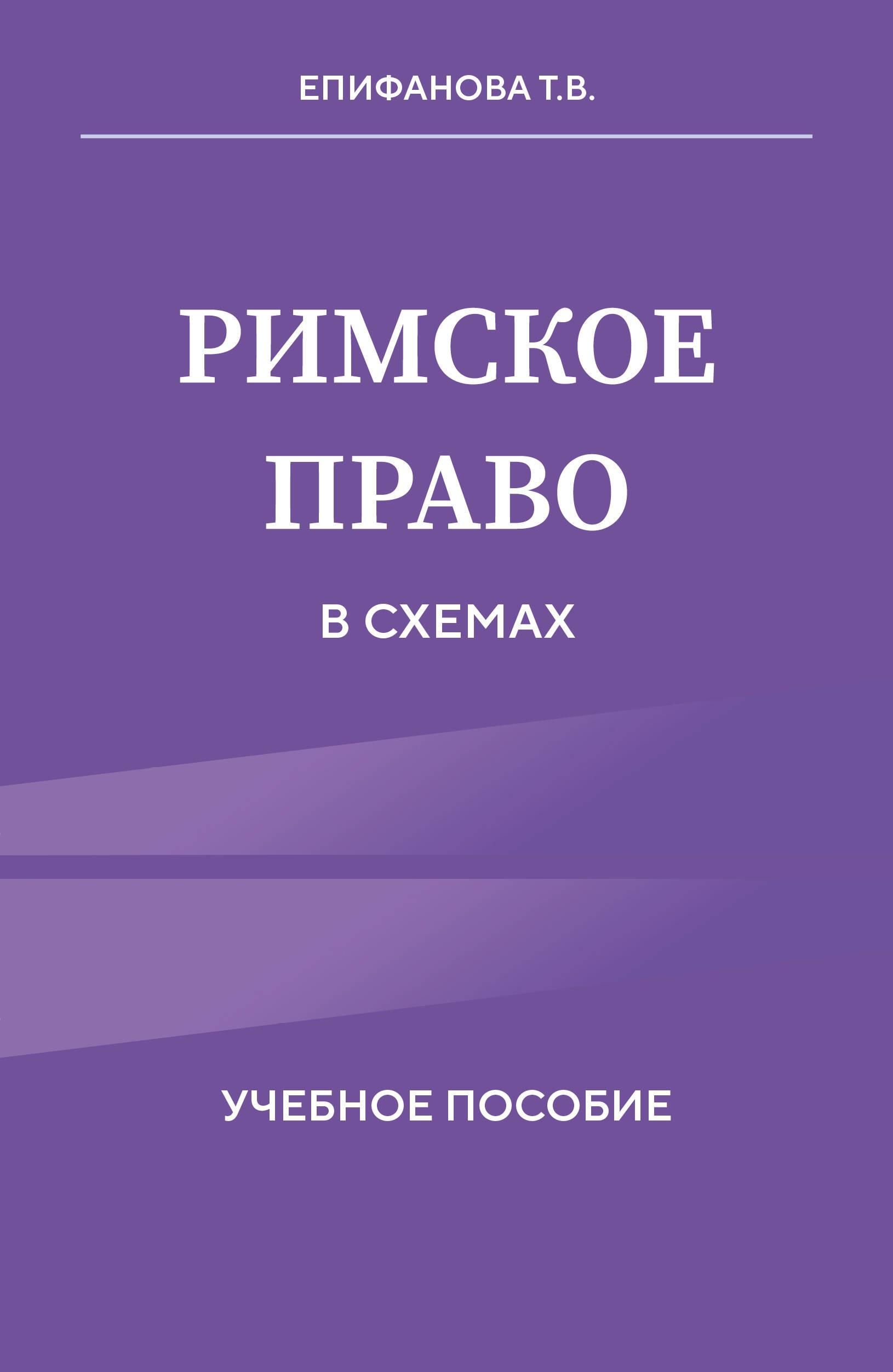 Римское право в схемах. Учебное пособие Римское право в схемах. Учебное пособие