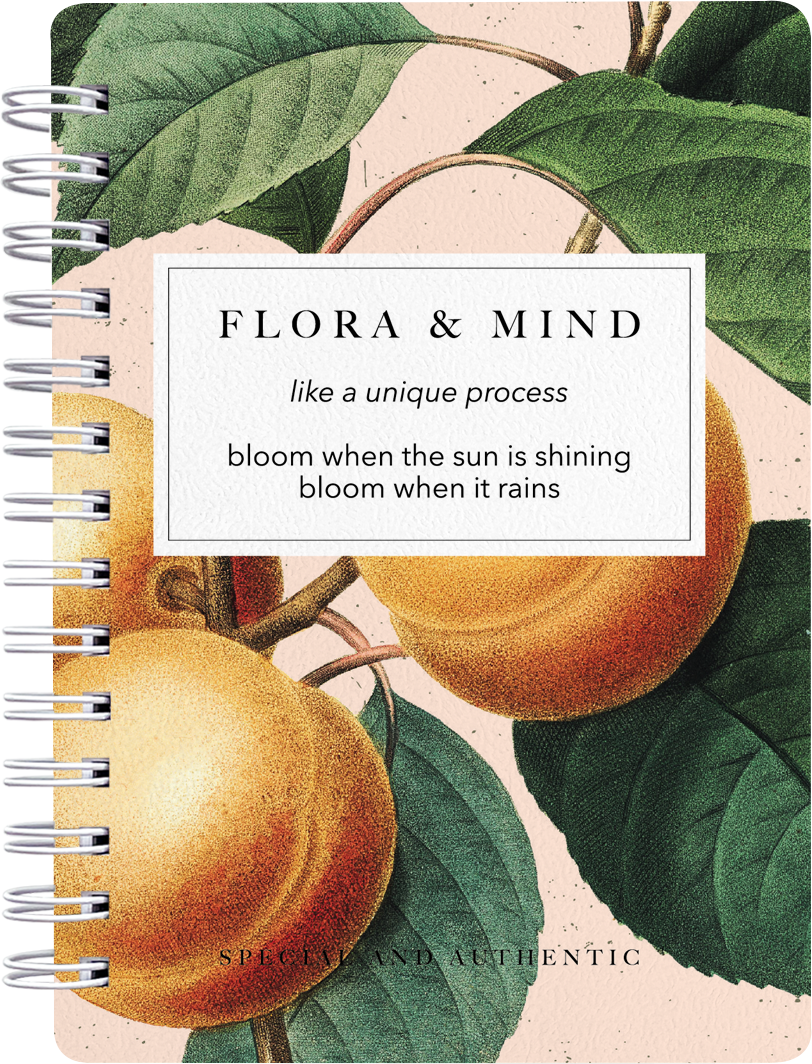 Блокнот 10*14; 80 л. арт. N4254; Flora клетка мяг. переп. спираль Be Smart