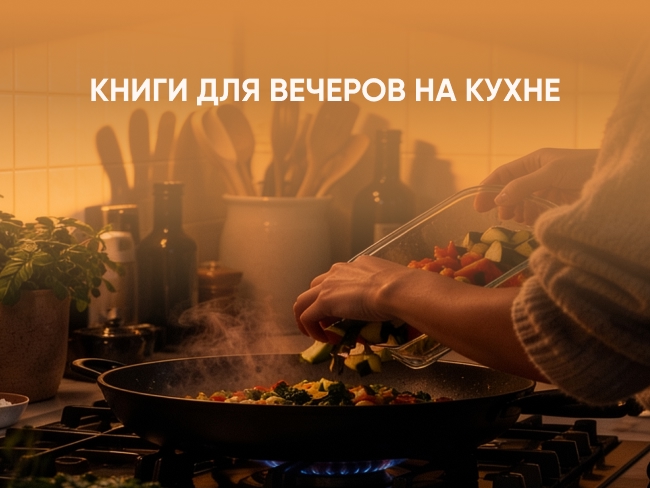 Кулинарные эксперименты: подборка книг для вечеров на кухне