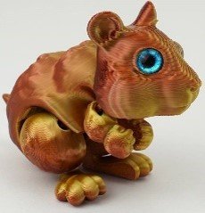 Подвижная игрушка антистресс 3D Хомяк Рино арт.136;