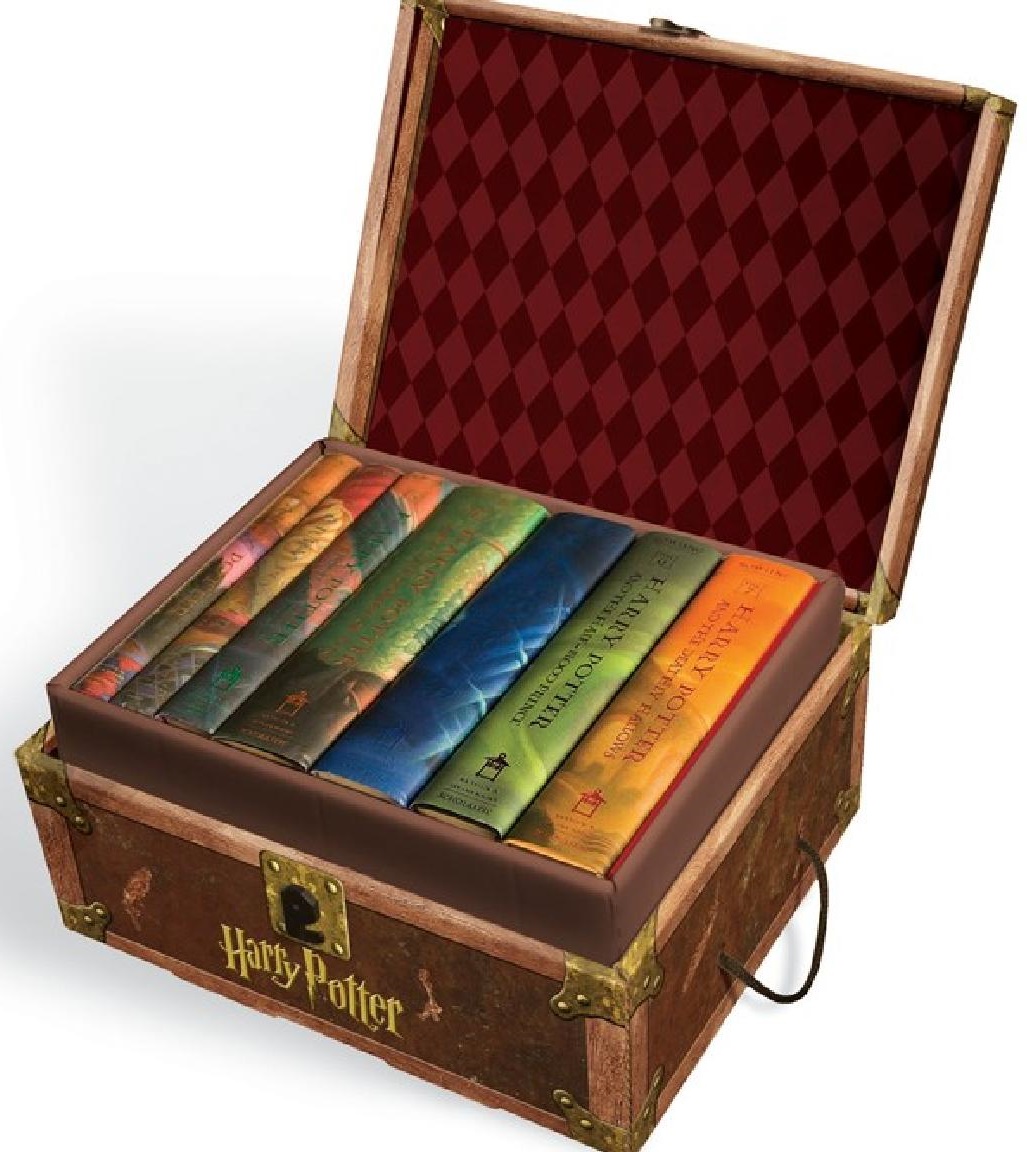 Harry Potter Hard Cover Boxed Set # 1-7 HB. Подарочный бокс-«ящик» Harry Potter Hard Cover Boxed Set # 1-7 HB. Подарочный бокс-«ящик»