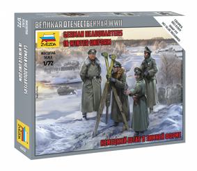 6232 Сборная модель Немецкий штаб в зимней форме